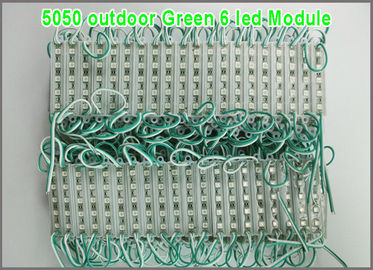 SMD5050 LED Module DC12V 6 LEDs Modules Waterproof Outdoor light Backlight for billboard supplier