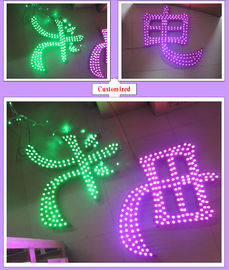 9mm Pixel Lighting Letters 5V/12V Led Llexible String Light For Advertisement Channel Letters supplier