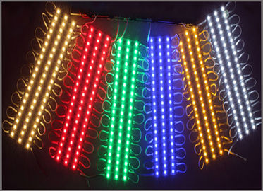 Outdoor 5050 Led Module Smd Modules3 Leds Waterproof For Signboard Lighting red green blue yellow warm white modules supplier