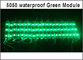 DC12V SMD 5050 3LEDs LED Modules IP65 Waterproof Light Lamp 5050 Green High Quality Advertising Light supplier