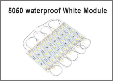 20PCS/Lot  5050 SMD Led Module 3 Leds Cool White DC12V Waterproof LED For Backlighting Advertising Board Display supplier