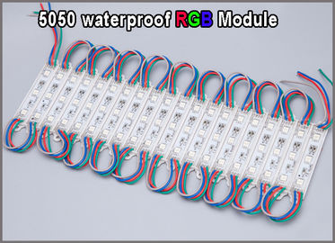 DC12V SMD 5050 3LEDs RGB LED Modules IP65 Waterproof Light Lamp 5050 High Quality Advertising Light supplier