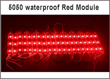 SMD 5050 Red 3led LED Module Back Light For Sign Letters supplier