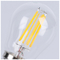 G45 Filament LED bulb light  220V clear/milky glass LED incandescent bulbs for indoor lightings supplier