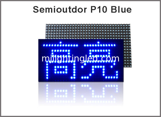 Semioutdoor/Indoor P10 LED Panel Display Modules Light Red Green Blue Yellow White Message Board In Conference Room supplier