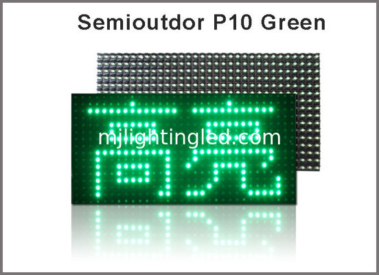 Semioutdoor/Indoor P10 LED Panel Display Modules Light Red Green Blue Yellow White Message Board In Conference Room supplier