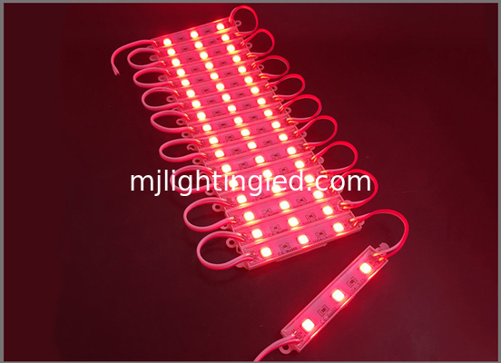 5050 Led Light Red Color 3SMD Modules For Advertising Signs. supplier