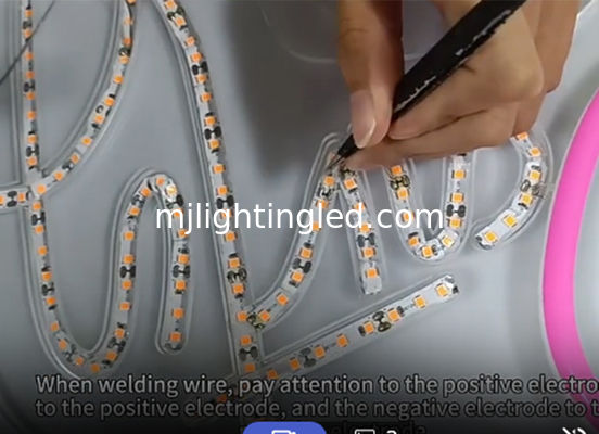 12V split type Silicone LED Neon Strip Flexible Enough For Making Channel Letters & Neon Signs supplier