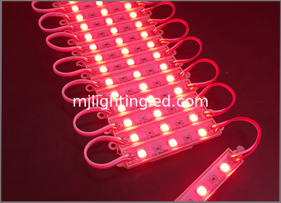 5050 LED Module Light 3SMD Linear Sign Module 12v 0.8W/Pcs For Led Channel Letters supplier