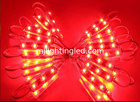 5050 Led Light Red Color 3SMD Modules For Advertising Signs. supplier