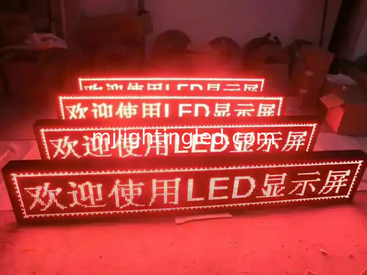 32*16 Pixel LED Module P10 DIP Outdoor Single Red 320*160mm Led Display Module Led Running Text Led Sign Electronic Led supplier