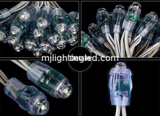 9mm LED Pixel Module Chain White Color 5V/12V Dot Light For Shop Letters Sign supplier