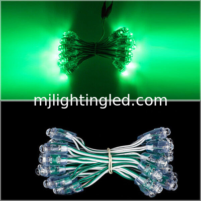 9mm Led Spot Light Green Point Lightings For Signage Decoration supplier