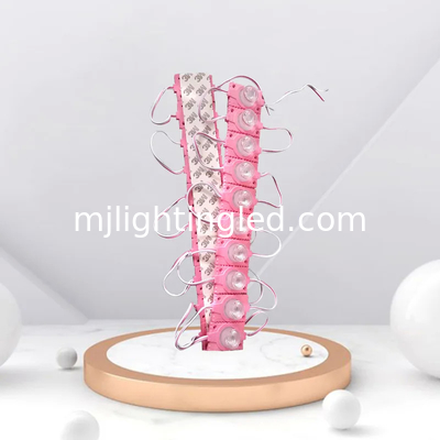 3030led Injuction Module Pink Color With Lenz 1pcs Led Modules 12V 1.5W supplier