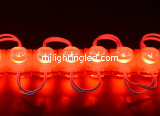 Waterproof led side light source module12V 3Leds 3030 red green Blue Yellow White Pink  For Illuminated Billboards supplier