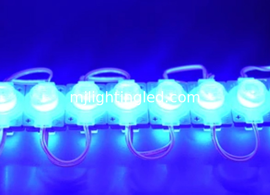 Waterproof led side light source module12V 3Leds 3030 red green Blue Yellow White Pink  For Illuminated Billboards supplier
