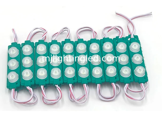 High Power DC12V 3W Led Modules 3030 Modoles Outdoor Advertising Lights Green Color supplier