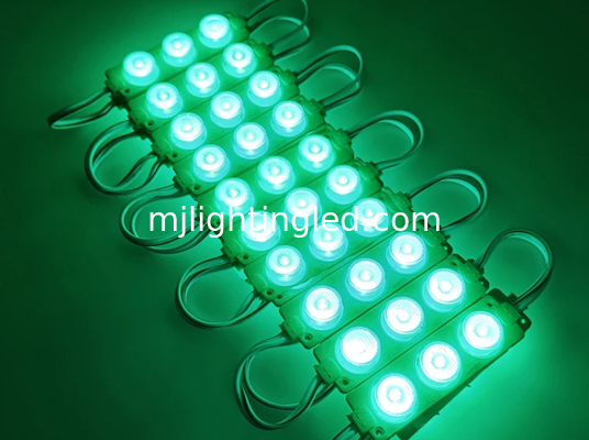 High Power DC12V 3W Led Modules 3030 Modoles Outdoor Advertising Lights Green Color supplier