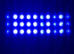 High Bright Blue 3W LED Module with Injection lens SMD3030 3LEDs/pc Advertisement Design Led signage supplier