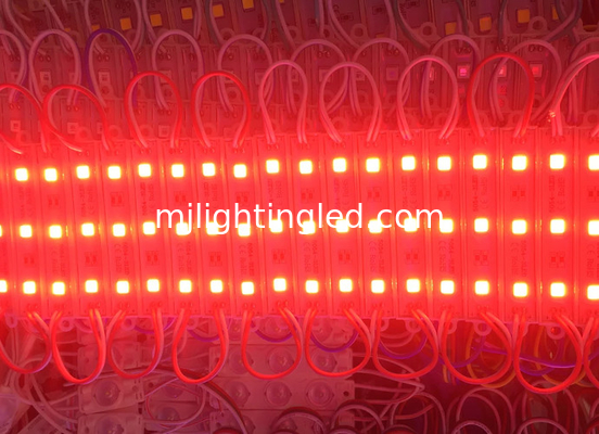 Super bright SMD 5054 LED module LED advertising light module for sign DC12V 3led waterproof 75(L)*12(W)*5(H supplier