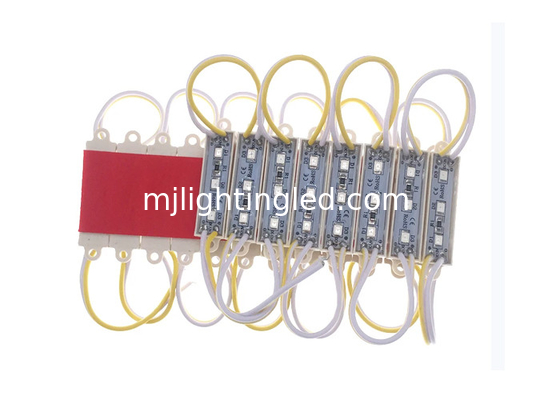 Waterproof 12V LED Module yellow Lamp Advertising Lighting 5054 SMD 3 Leds Sign Led Backlights For Shop Fascia Signs supplier