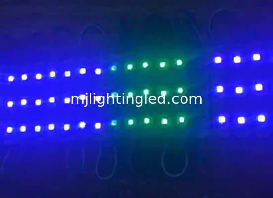 12V Led Module SMD5050 Digital Rgb Full Color 2811 IC Led Injection Module supplier