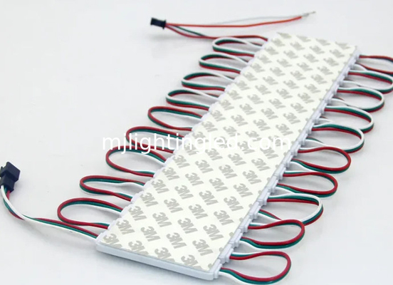 12V Led Module SMD5050 Digital Rgb Full Color 2811 IC Led Injection Module supplier