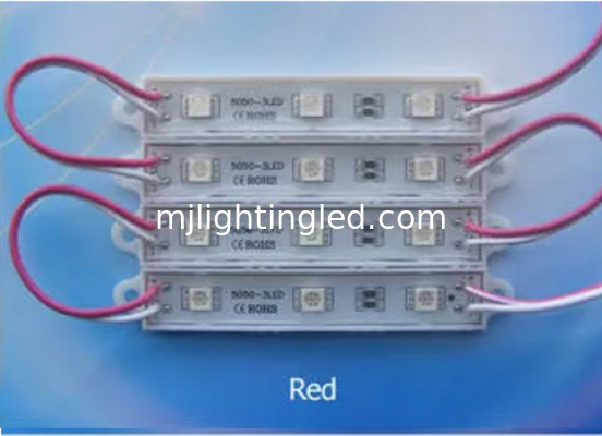 SMD 5050 Red 3led LED Module Back Light For Sign Letters supplier