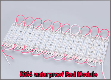 Red 5054SMD led modules 3leds 5054 module light for led backlight signs supplier