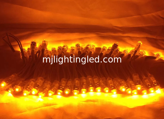 Led Pixel String Light 5V 9mm Pixels Lights Yellow Color 0.1W Outdoor Signs Christmas Decoration Lightings supplier