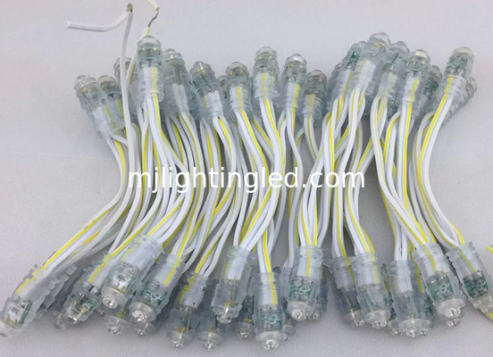 Led Pixel String Light 5V 9mm Pixels Lights Yellow Color 0.1W Outdoor Signs Christmas Decoration Lightings supplier