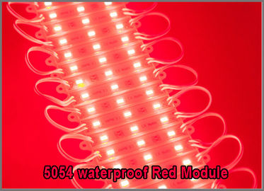 SMD 5054 3 LED Module red Waterproof Light Advertising Lamp DC 12V LED light supplier