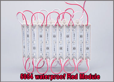 SMD 5054 3 LED Module red Waterproof Light Advertising Lamp DC 12V LED light supplier