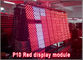 Semioutdoor LED P10 Panel DIP RED LED Modules 320*160mm 32*16 pixels P10 LED module supplier