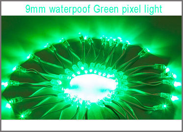 9mm LED dot pixel Light 5V Led Light 50pcs/String Waterproof IP67 for outdoor advertising letters supplier