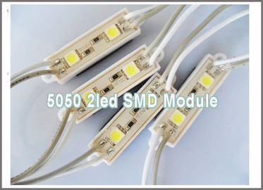 Mini 5050 SMD 2 Light LED Module  white DC12V  Light Lamp Waterproof IP65  High Qualtiy Backlight Modules For Channer supplier