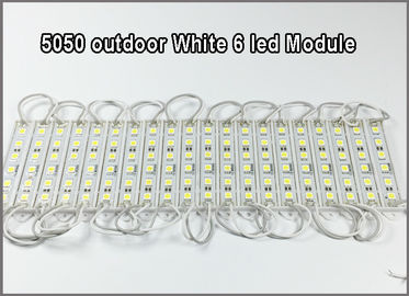 5050 LED module board pixel light 6 led 12V waterproof white color for lighting letter backlight supplier