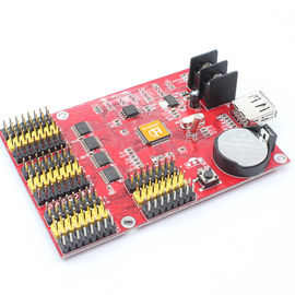 HD-U40 HD-U63 P10 module control card USB port Single/Dual Color LED Big screen control card supplier