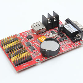 Huidu Led Control Card HD-Q41 HD-S62 LED Display System USB+SERIAL Port 1024*64 Pixel For P10 Led Screen supplier