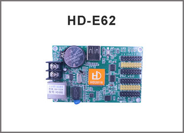 LED sign controller HD-E62(old version HD-E40) Ethernet & USB for display screen moving sign supplier