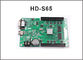 HUIDU controllers HD-X43 HD-S65 2*50PIN 1024*512 USB+Serial port LED control system P10 display panel light supplier