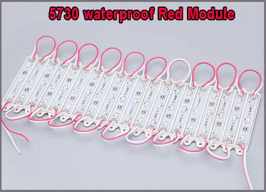 DC12V 5730 advertising led light 3LEDs Modules IP67 Waterproof red Light Lamp supplier