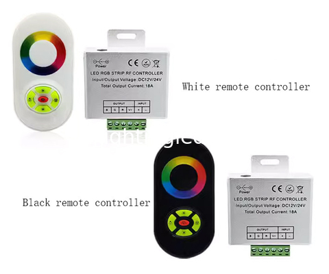 RF RGB LED Controller Remote Touch RGB Contoller 12VDC/24VDC supplier