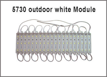 Outdoor pixel module signage light 5730 led 3 modules 12V 0.8W white color supplier