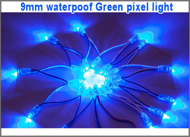 9mm Lamparas Led 5V Blue LED Light 50pcs/String For Shop Billboard Decoration supplier