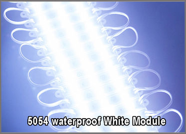 5054 monochrome backlit white SMD modules 3 leds 12V waterproof for outdoor signage supplier