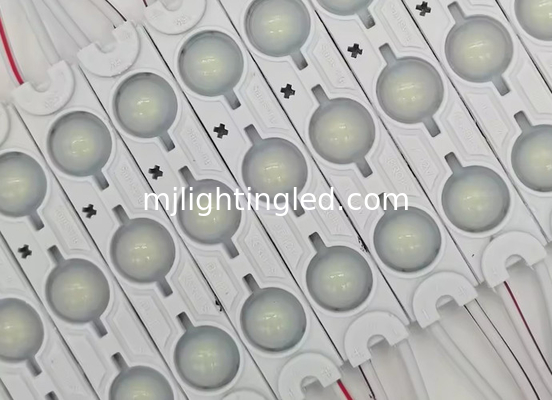 6011 3leds LED Module 12V 2835  1.5W High Brightness For Light Box Advertising Letter Sign Injection Molded Lens Light supplier