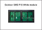 Outdoor P10-SMD white color  panel light for outdoor advertising message supplier