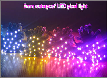 9mm LED pixel light 5V/12V dot light Red Green Blue Yellow White Pink Voilet Orange advertising lighting letters supplier