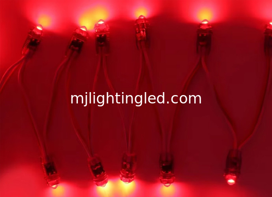 9mm 12V LED Pixels Light IP68 Single Color Led Pixel Module For Hole Lighting Letter supplier